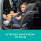Slim 2 - in - 1 Rotational Convertible Car Seat | Car Seat | Evenflo for Mamas & Papas LB - Baby Gear