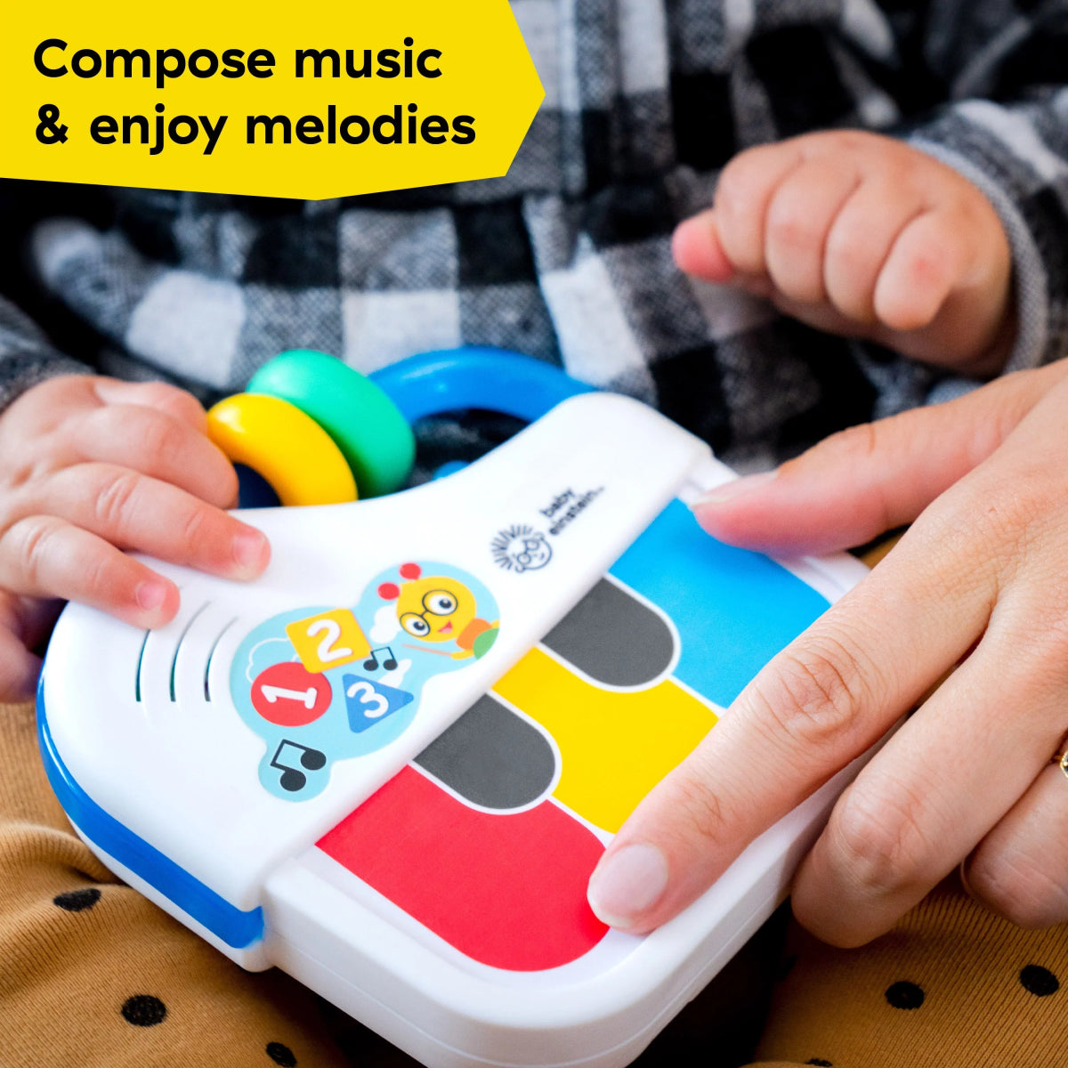 Small Symphony 3 - Piece Musical Toy Set, Ages 3m+ | Musical Toy | Baby Einstein for Mamas & Papas LB - 6hr