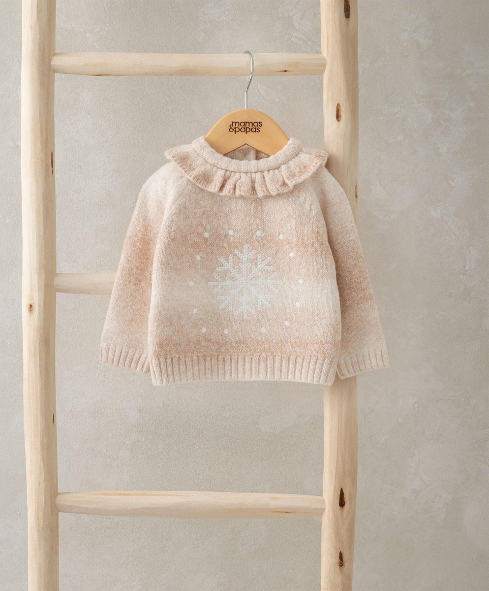 Snowflake Christmas Jumper | Pant | Mamas & Papas for Mamas & Papas LB - 6hr
