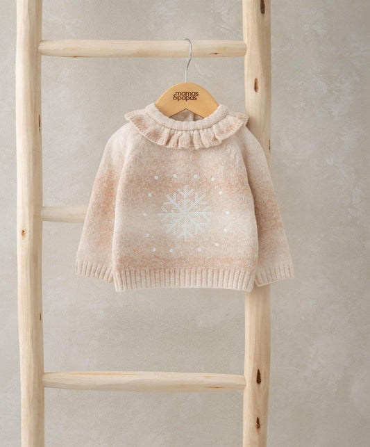 Snowflake Christmas Jumper | Pant | Mamas & Papas for Mamas & Papas LB - 6hr