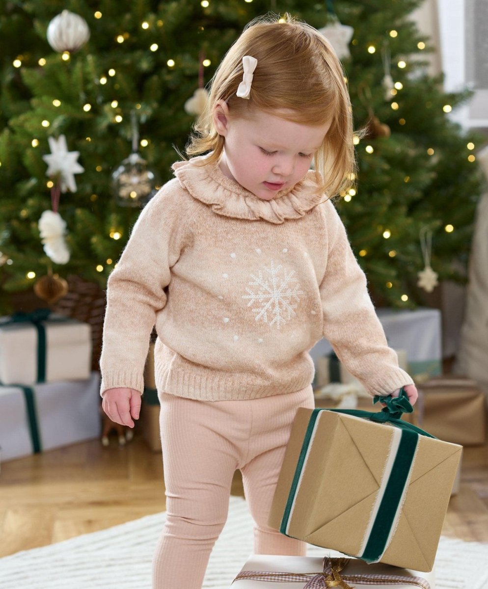 Snowflake Christmas Jumper | Pant | Mamas & Papas for Mamas & Papas LB - 6hr