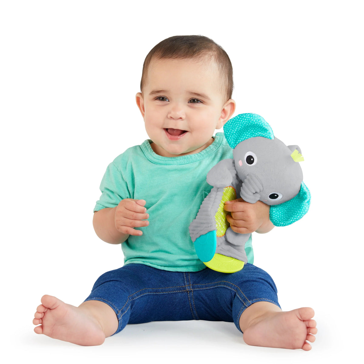 Snuggle & Teethe Plush Teether Toy, Assortment | Teether Plush | Bright Starts for Mamas & Papas LB - 6hr