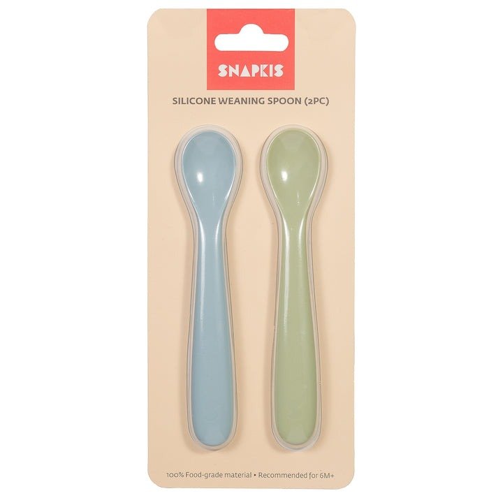 Soft Flex Silicone Weaning Spoon | Spoon | Nuby for Mamas & Papas LB - Cultery & Plates