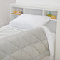 Soft & Secure Bedrail Bumper, Twin, White | Bed Rail | Summer Infant for Mamas & Papas LB - 6hr