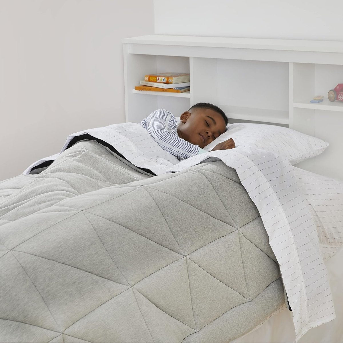 Soft & Secure Bedrail Bumper, Twin, White | Bed Rail | Summer Infant for Mamas & Papas LB - 6hr