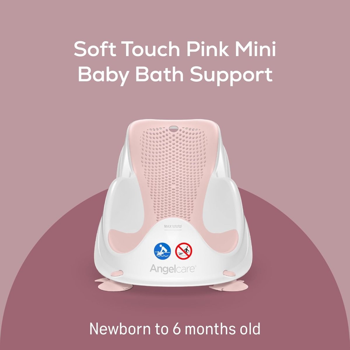 Soft Touch Mini Bath Support | Bath Support | Angelcare for Mamas & Papas LB - Baby Bath Seats & Supports