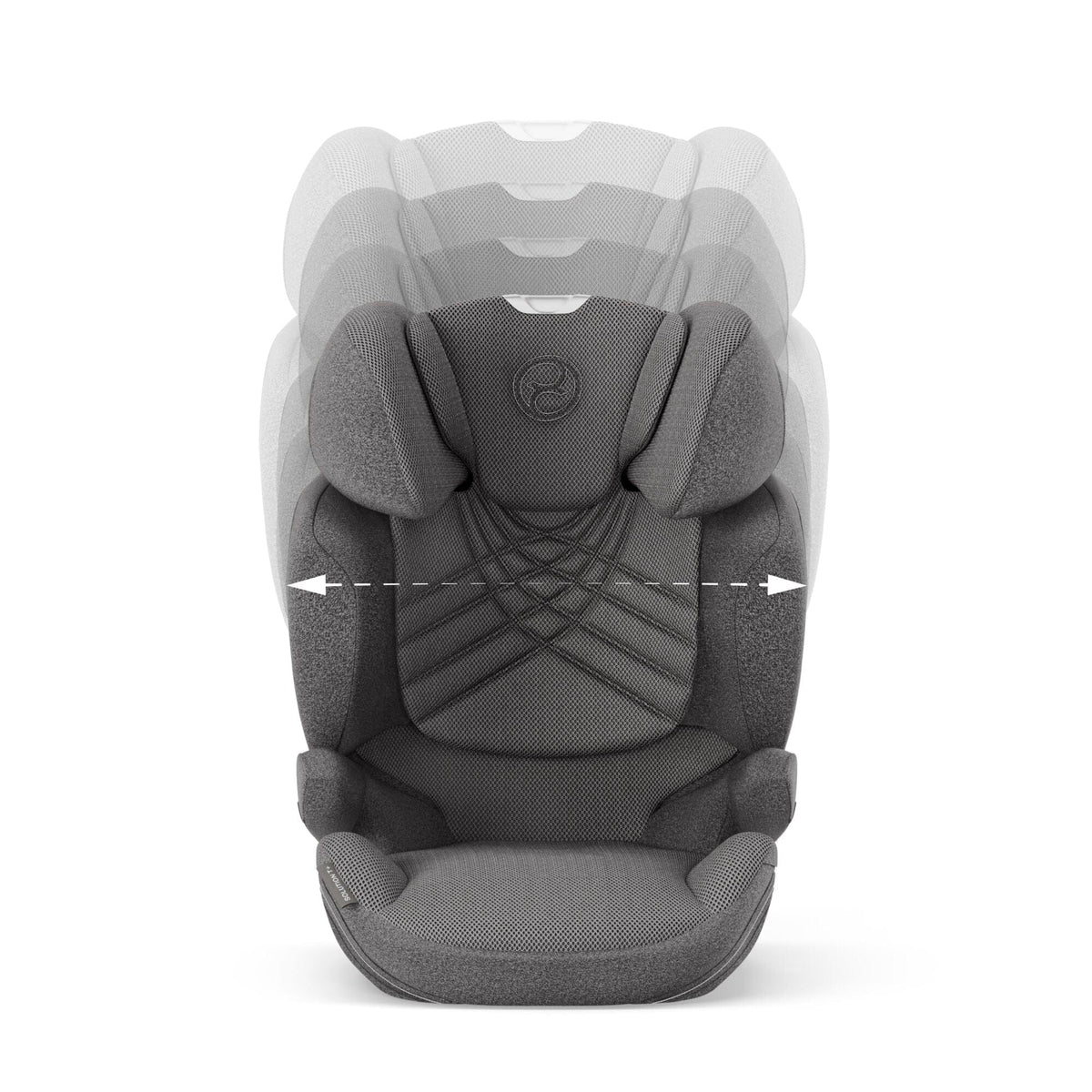 Solution T i - Fix Plus Medium Grey | Car Seat | Cybex for Mamas & Papas LB - Baby Gear