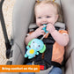 SootheMate Plush Elephant Teether Toy with Detachable Silicone Teether | Teether | Bright Starts for Mamas & Papas LB - 6hr