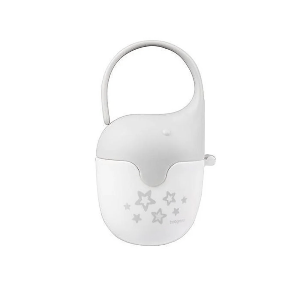 Soother Case Grey Elephant | Pacifier Case | Babyono for Mamas & Papas LB - 6hr