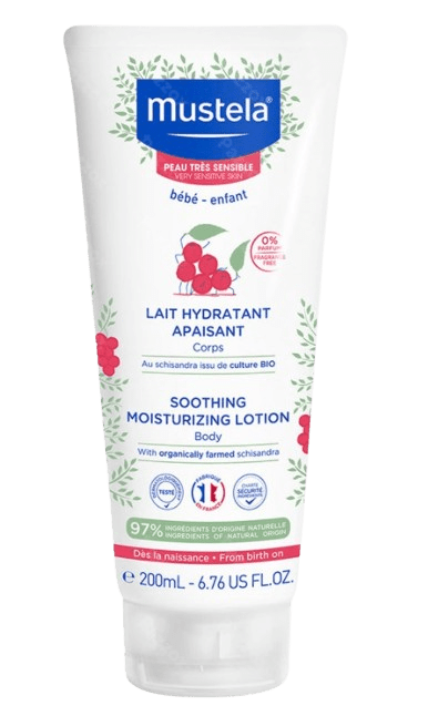 Soothing Moisturizing Lotion - Bébé Lait Hydratant Apaisant | | Mustela for Mamas & Papas LB - 6hr