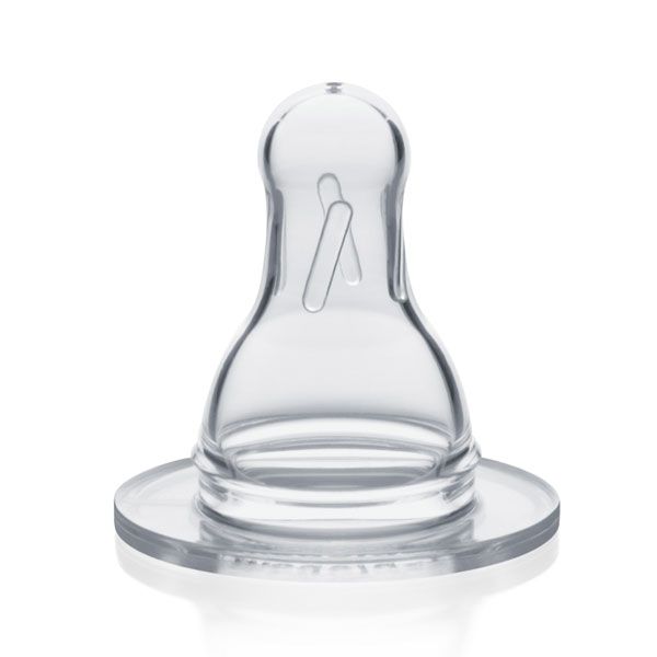 Spare Teats 2 Pack Slow flow | Bottle Feeding | Medela for Mamas & Papas LB - 6hr