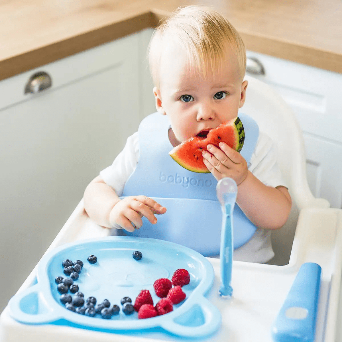 Spoon with Suction Cup | Utensil | Babyono for Mamas & Papas LB - category