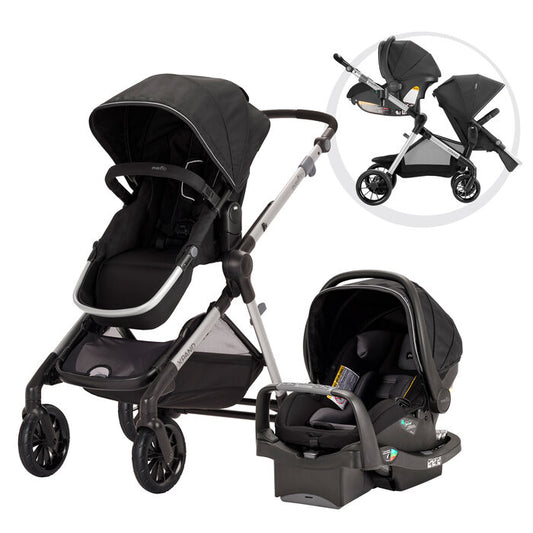 Evenflo Pivot Xpand Modular Travel System with Safemax Infant Car Seat | Mamas & Papas, Babies, Nursing, Stroller