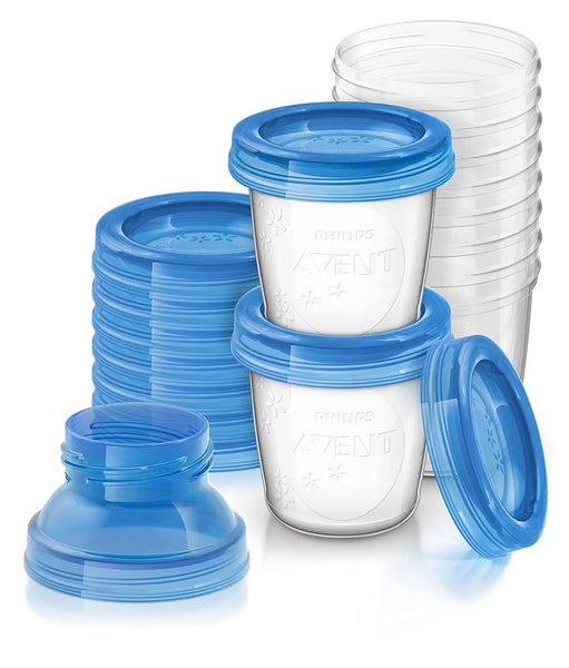 Storage System Box of 10 Lids | Breast Pump Accessory | Avent for Mamas & Papas LB - 6hr