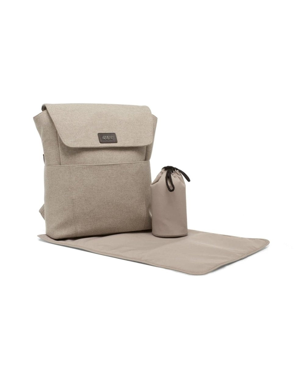 Strada Backpack In Pebble | Changing Bag | Mamas & Papas for Mamas & Papas LB - Baby Changing & Hygiene