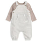 Stripe Dungarees & Bodysuit Outfit Set | Dungaree | Mamas & Papas for Mamas & Papas LB - 6hr