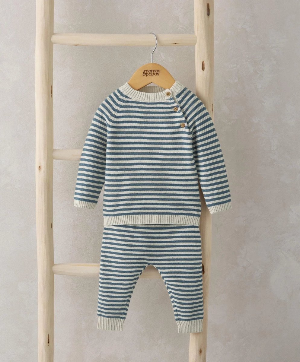 Stripe Jumper & Leggings Set | Set | Mamas & Papas for Mamas & Papas LB - 6hr