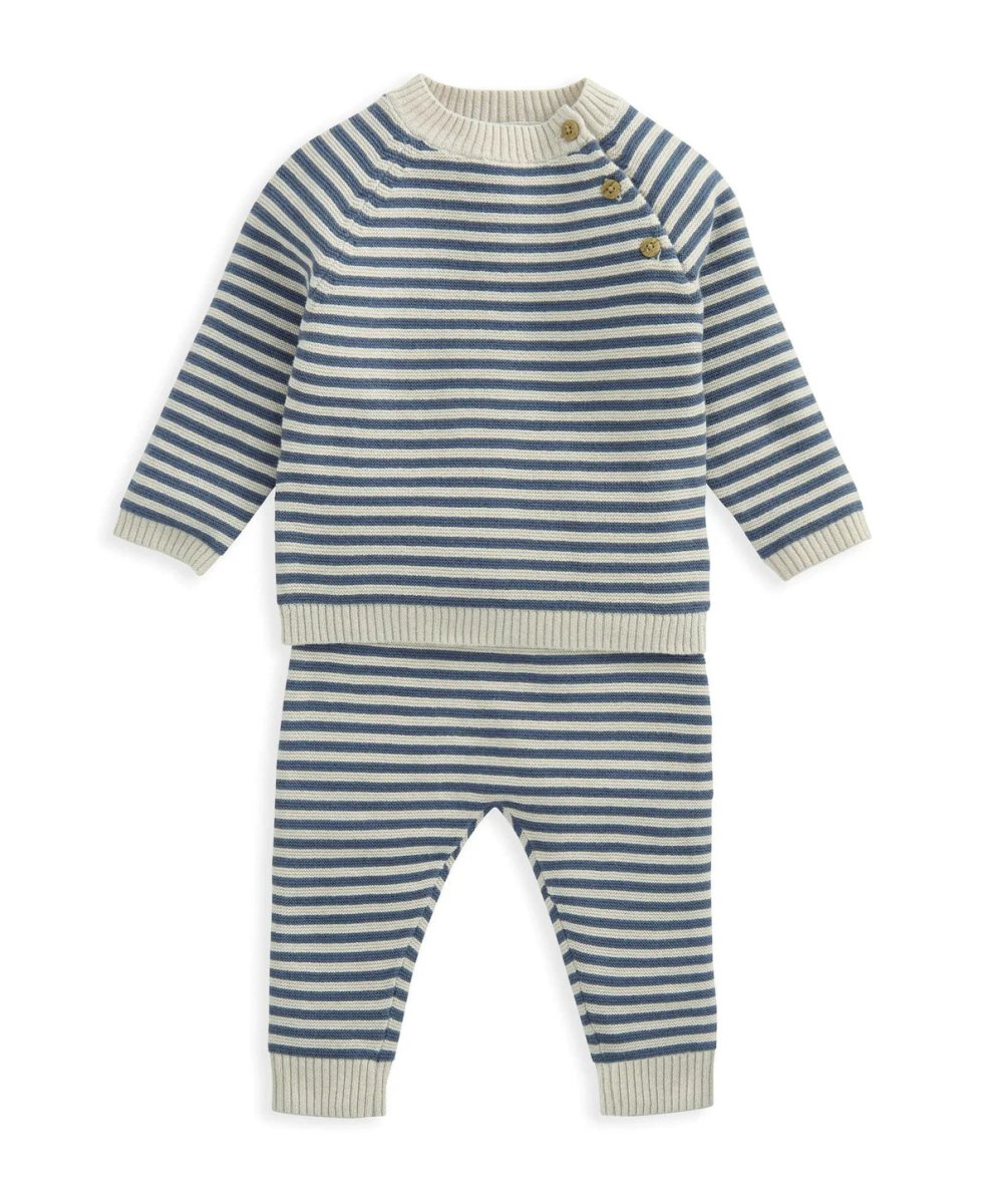 Stripe Jumper & Leggings Set | Set | Mamas & Papas for Mamas & Papas LB - 6hr