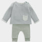 Stripe Top & Leggings Outfit Set | Set | Mamas & Papas for Mamas & Papas LB - 6hr