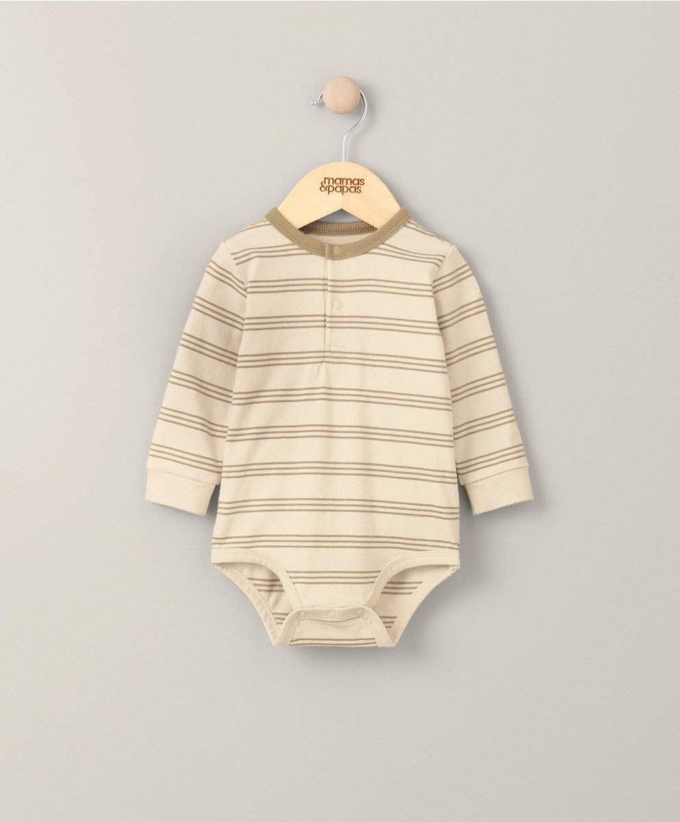 Striped Bodysuit | Bodysuit | Mamas & Papas for Mamas & Papas LB - 6hr