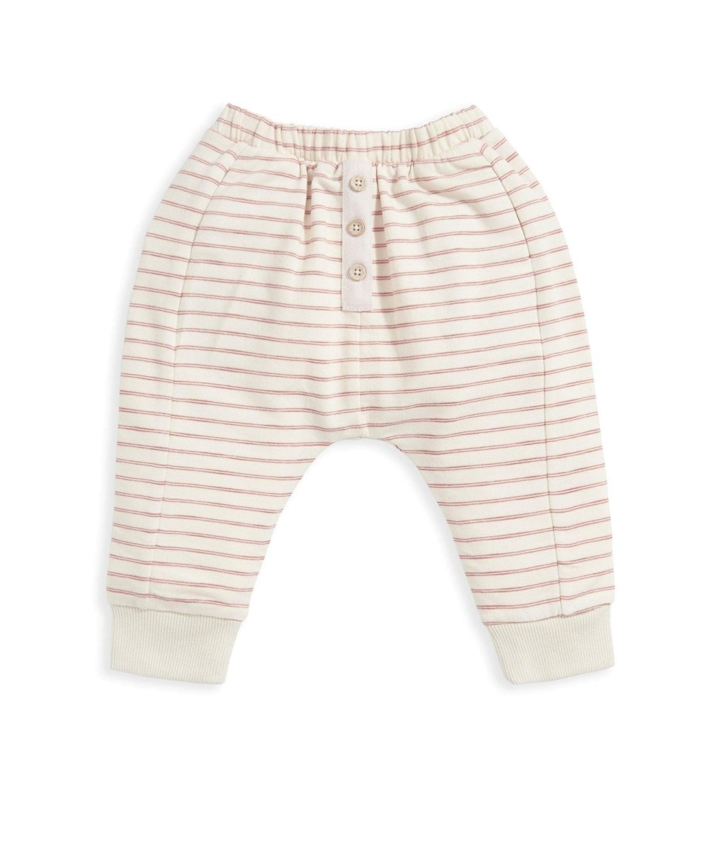 Striped Joggers - Cream | Pant | Mamas & Papas for Mamas & Papas LB - 6hr