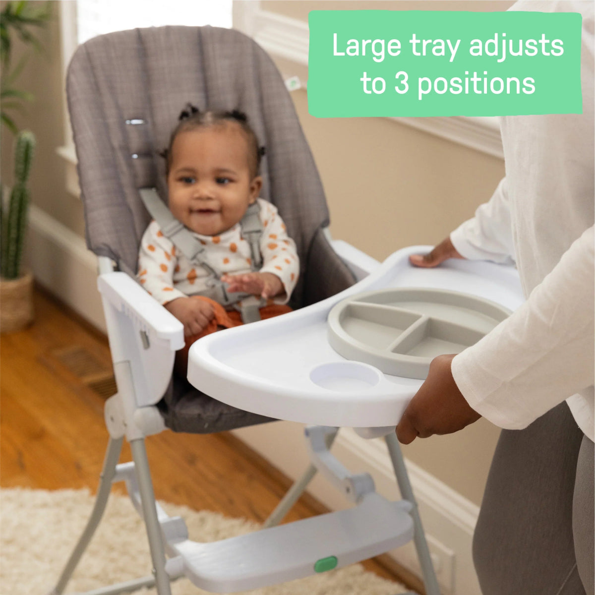 Sun Valley Compact Folding High Chair | High Chair | Ingenuity for Mamas & Papas LB - Christmas