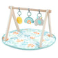 Sun Valley Wooden Toy Arch & Baby Play Mat | Play Gym | Ingenuity for Mamas & Papas LB - Activity & Sensory Toys