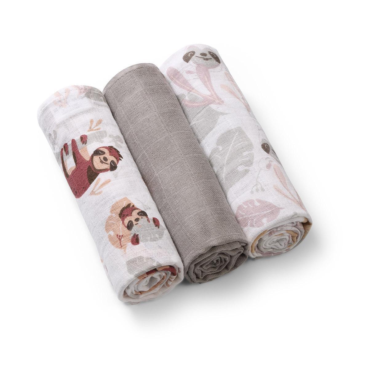 Super Soft Muslin Diapers 70X70cm | Swaddling Blanket | Babyono for Mamas & Papas LB - 6hr
