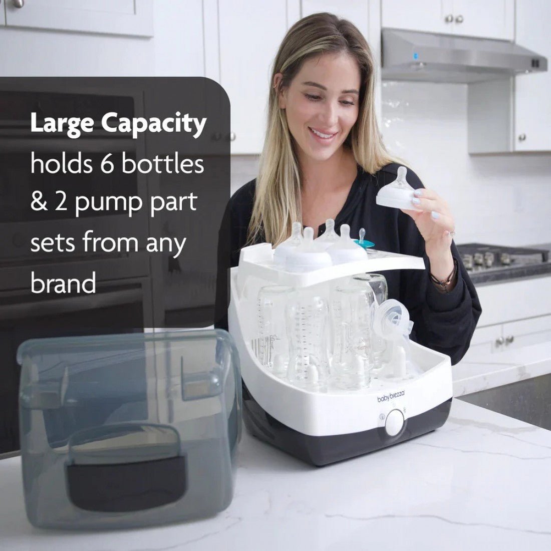 Superfast Sterliser - Dryer | Sterilizer | Baby Brezza for Mamas & Papas LB - Bottle Feeding