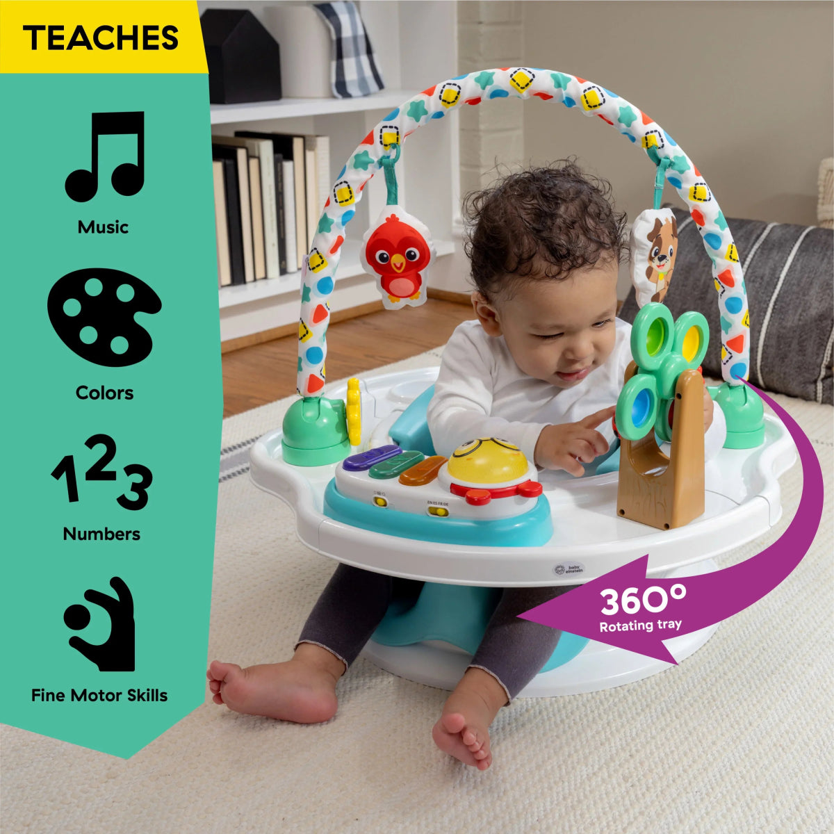SuperSeat Touch of Tunes 3 - in - 1 Seat | Booster Seat | Bright Starts for Mamas & Papas LB - Boosters
