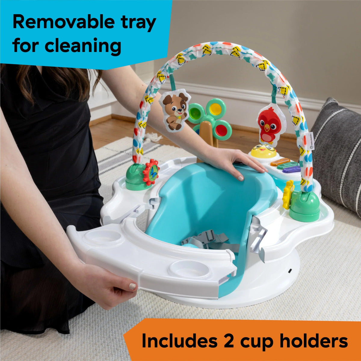 SuperSeat Touch of Tunes 3 - in - 1 Seat | Booster Seat | Bright Starts for Mamas & Papas LB - Boosters