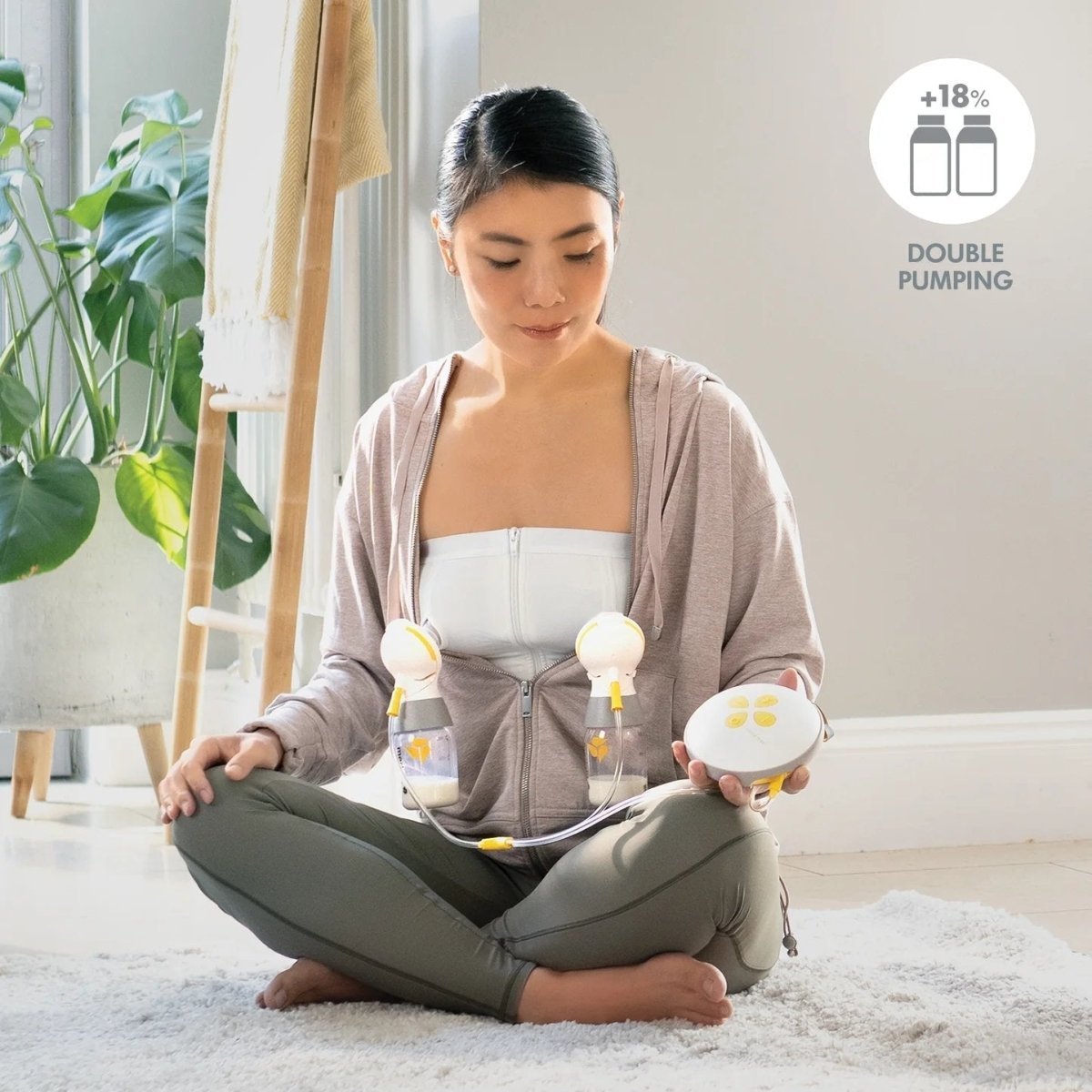 Swing Maxi Double Electric Breast Pump | Breast Pump | Medela for Mamas & Papas LB - Breast Feeding