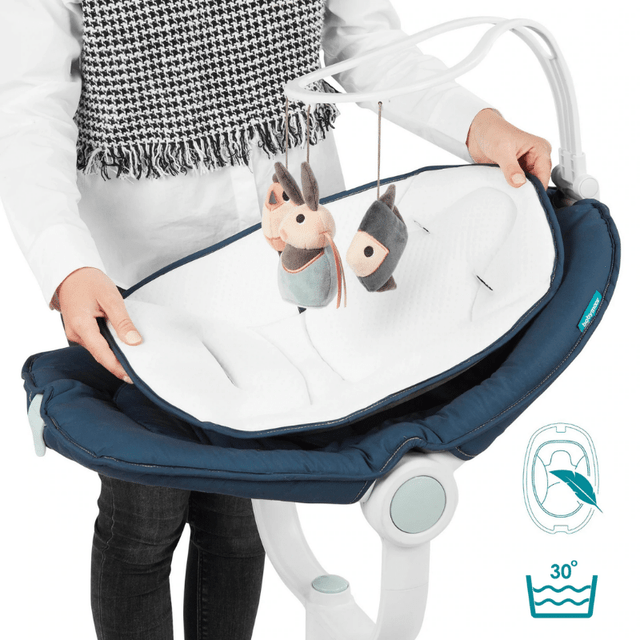 Swoon Air 360 Baby Bouncer {Display} | Bouncer | Babymoov for Mamas & Papas LB - Sleeping Toys