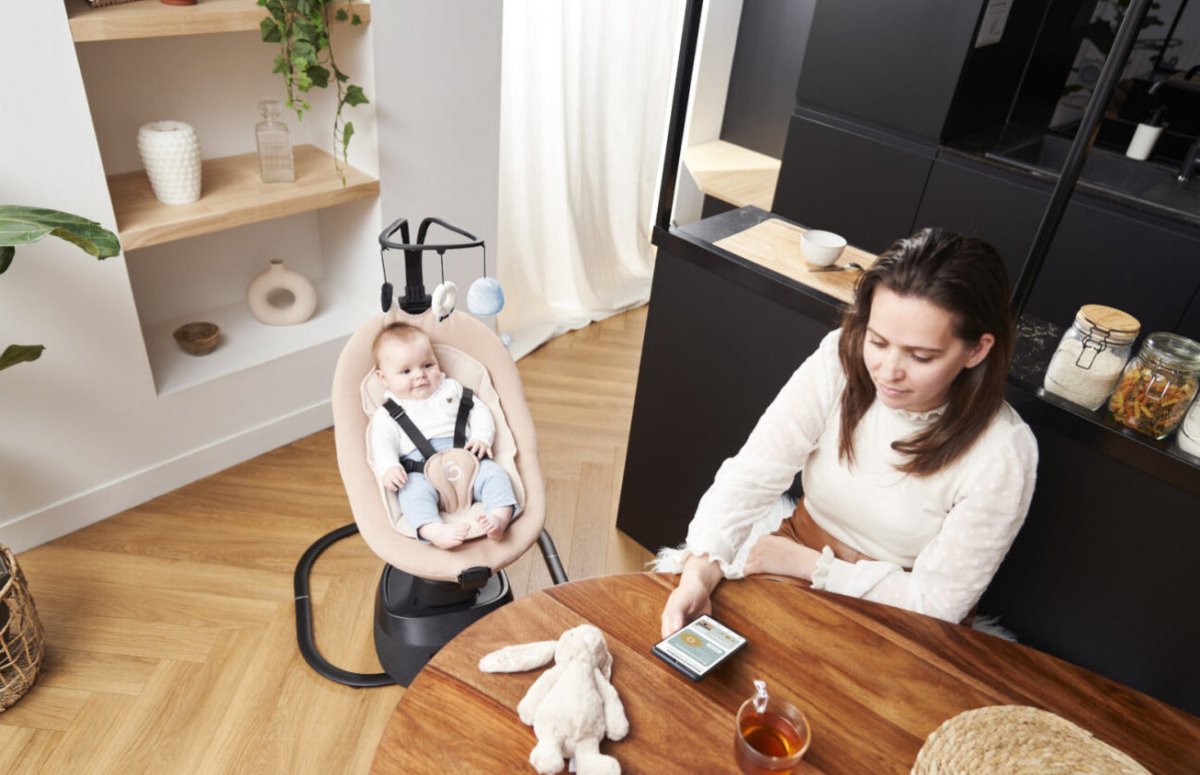 Swoon Evolution Connect App - enabled - Mocca | Baby Monitor | Babymoov for Mamas & Papas LB - category