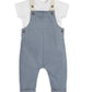 T-Shirt & Dungarees Outfit Set - Blue | Set | Mamas & Papas for Mamas & Papas LB - 6hr