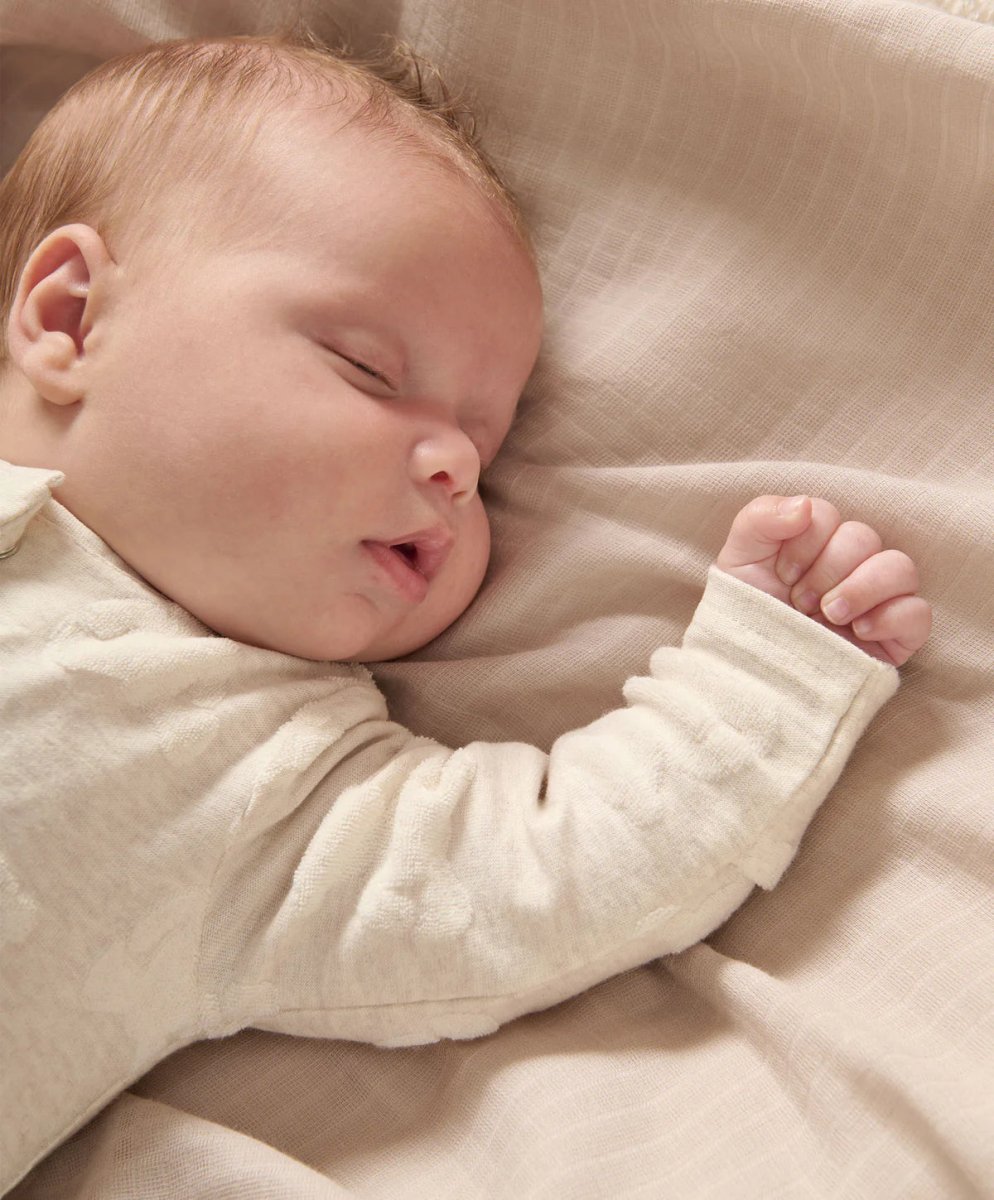 Teddy Bear All In One - Textured Brown | Sleepsuit | Mamas & Papas for Mamas & Papas LB - 6hr