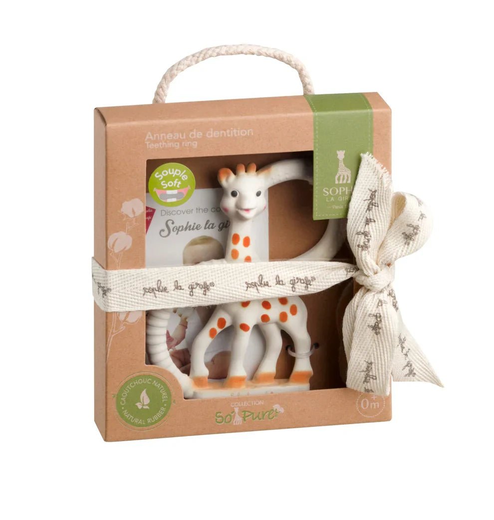 Teething Ring - White | Teether | Sophie La Girafe for Mamas & Papas LB - Activity & Sensory Toys