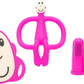 Teething Starter Set - Pink Monkey | Teether | Matchstick Monkey for Mamas & Papas LB - Activity & Sensory Toys