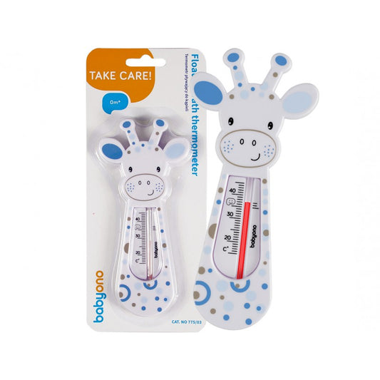 Babyono Floating Bath Thermometer Giraffe Light Blue | Mamas & Papas, Babies, Nursing, Thermometer