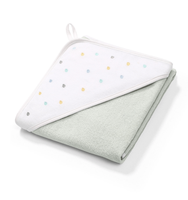 Terry Hooded Towel 100x100cm | Bath Towel | Babyono for Mamas & Papas LB - 6hr