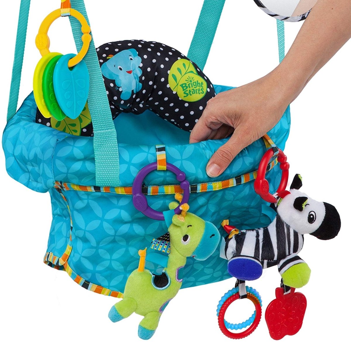 The Bounce 'N Spring Deluxe Door Jumper | Activity Jumper | Bright Starts for Mamas & Papas LB - 6hr