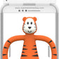 Tiger Teether | Teether | Matchstick Monkey for Mamas & Papas LB - Activity & Sensory Toys