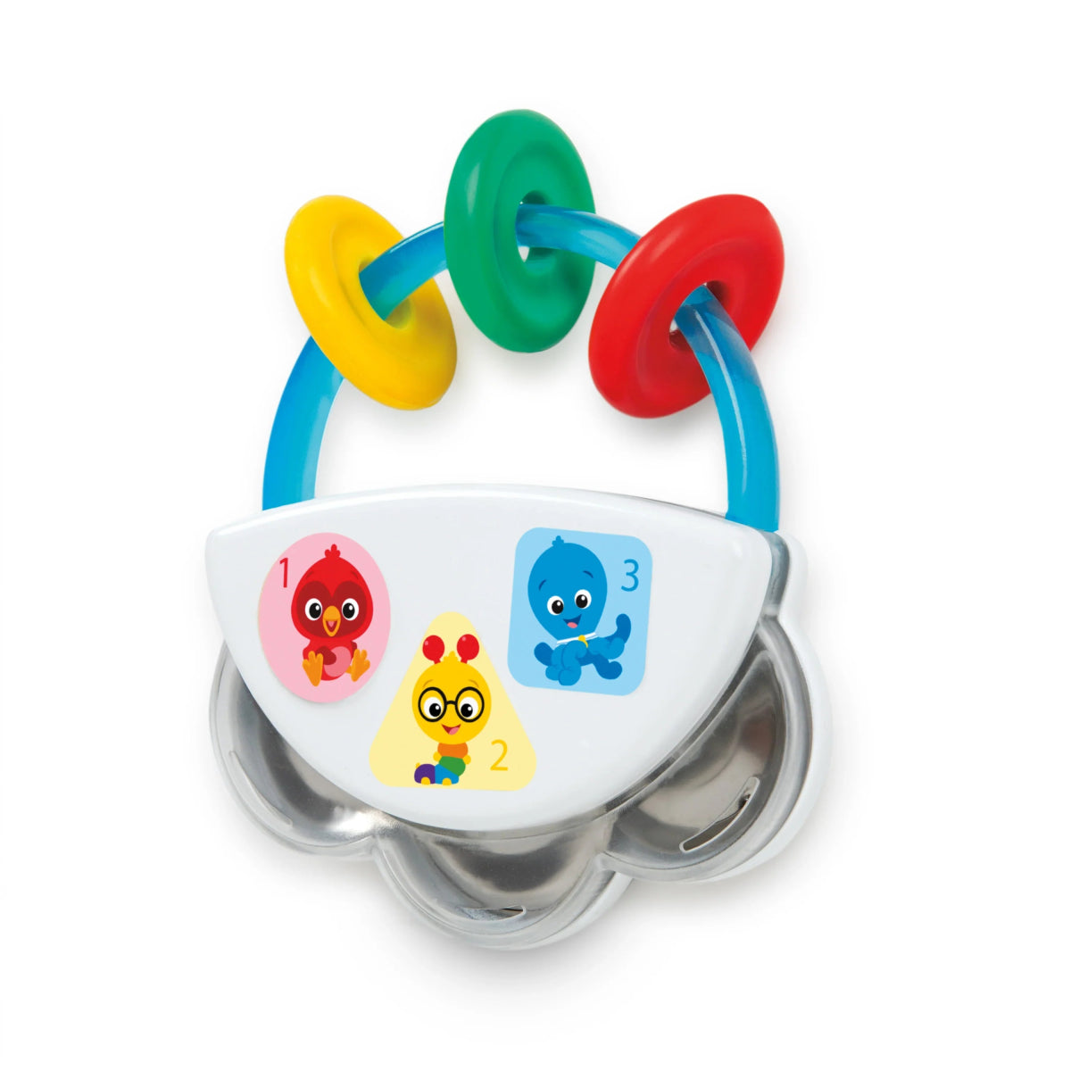 Tiny Tambourine Musical Toy & Rattle | Rattle | Baby Einstein for Mamas & Papas LB - Activity & Sensory Toys