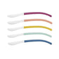 Toddler Spoons Multi - color 2nd Age Pack of 5 | Utensil | Babymoov for Mamas & Papas LB - 6hr