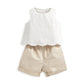Top & Jacquard Short Set - 2 Piece Set | Set | Mamas & Papas for Mamas & Papas LB - 6hr