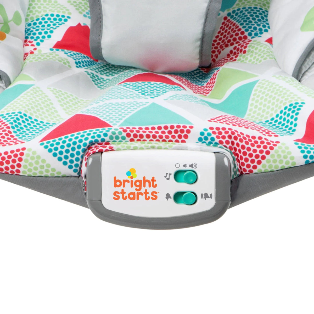 Toucan Tango Bouncer with Soothing Vibrations and Melodies | Bouncer | Bright Starts for Mamas & Papas LB - Furniture & Nursery