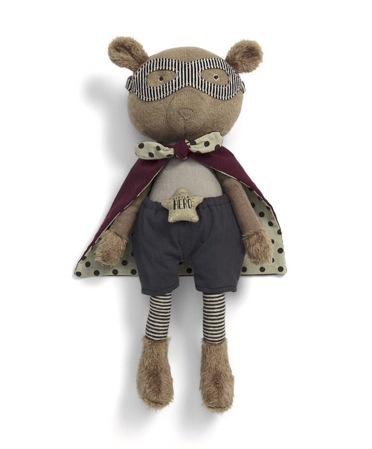 Travel Charboys - Superhero Pow | Plush & Soft Toy | Mamas & Papas for Mamas & Papas LB - 6hr