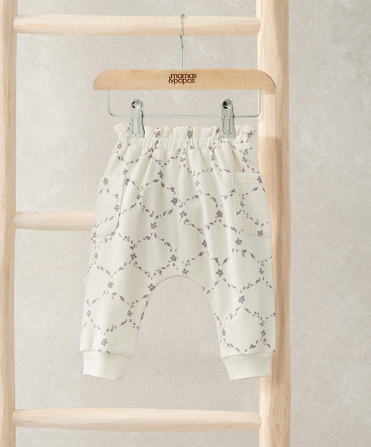Trellis Print Joggers | Pant | Mamas & Papas for Mamas & Papas LB - 6hr