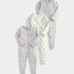 Trellis Print Sleepsuites (Set of 3) | Sleepsuit | Mamas & Papas for Mamas & Papas LB - 6hr