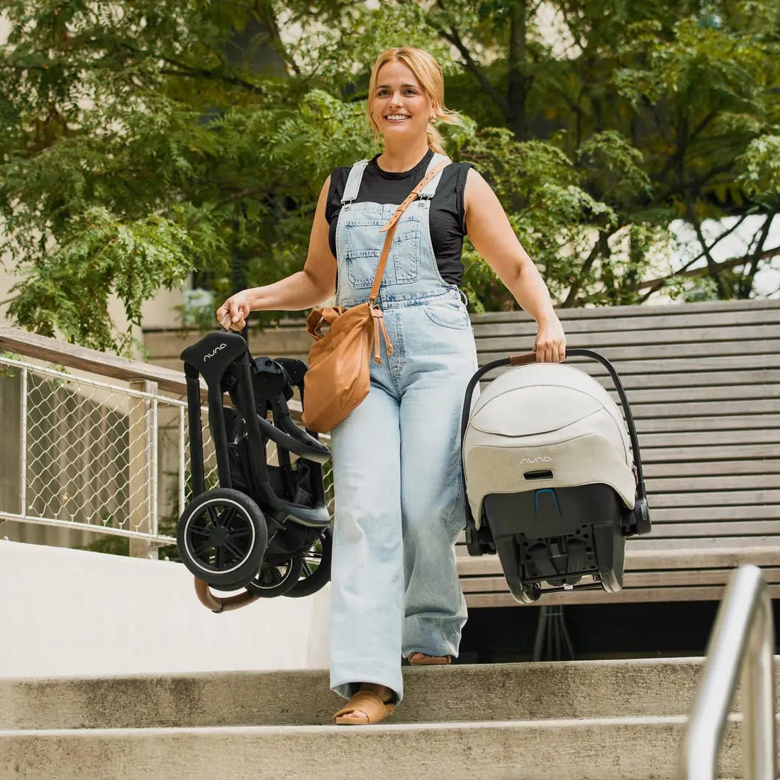 TRIV Next Stroller Caviar | Stroller | Nuna for Mamas & Papas LB - Baby Gear